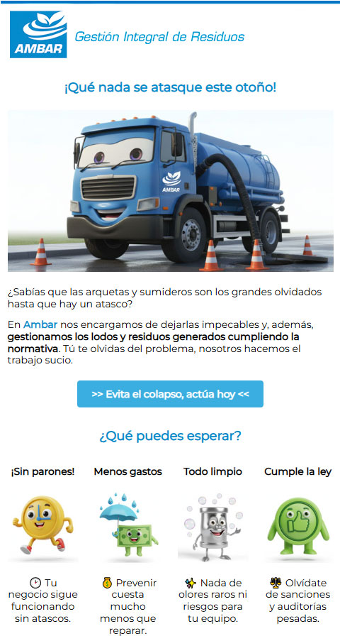 Campaña Cisterna Ambar Campaña Cisterna Ambar