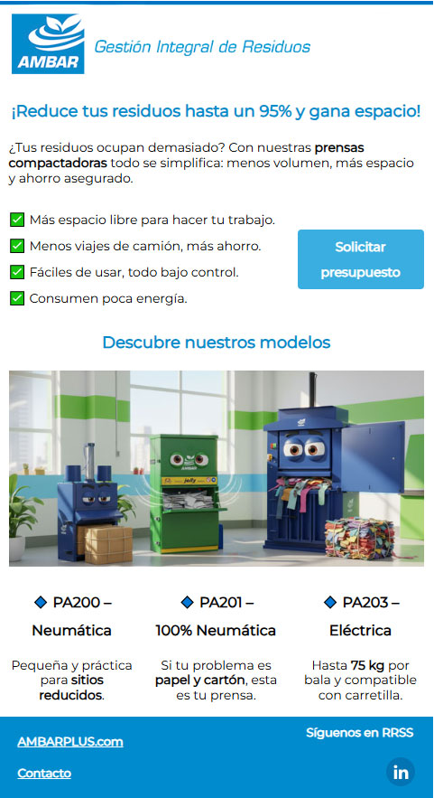 Campaña Prensas Ambar Campaña Prensas Ambar